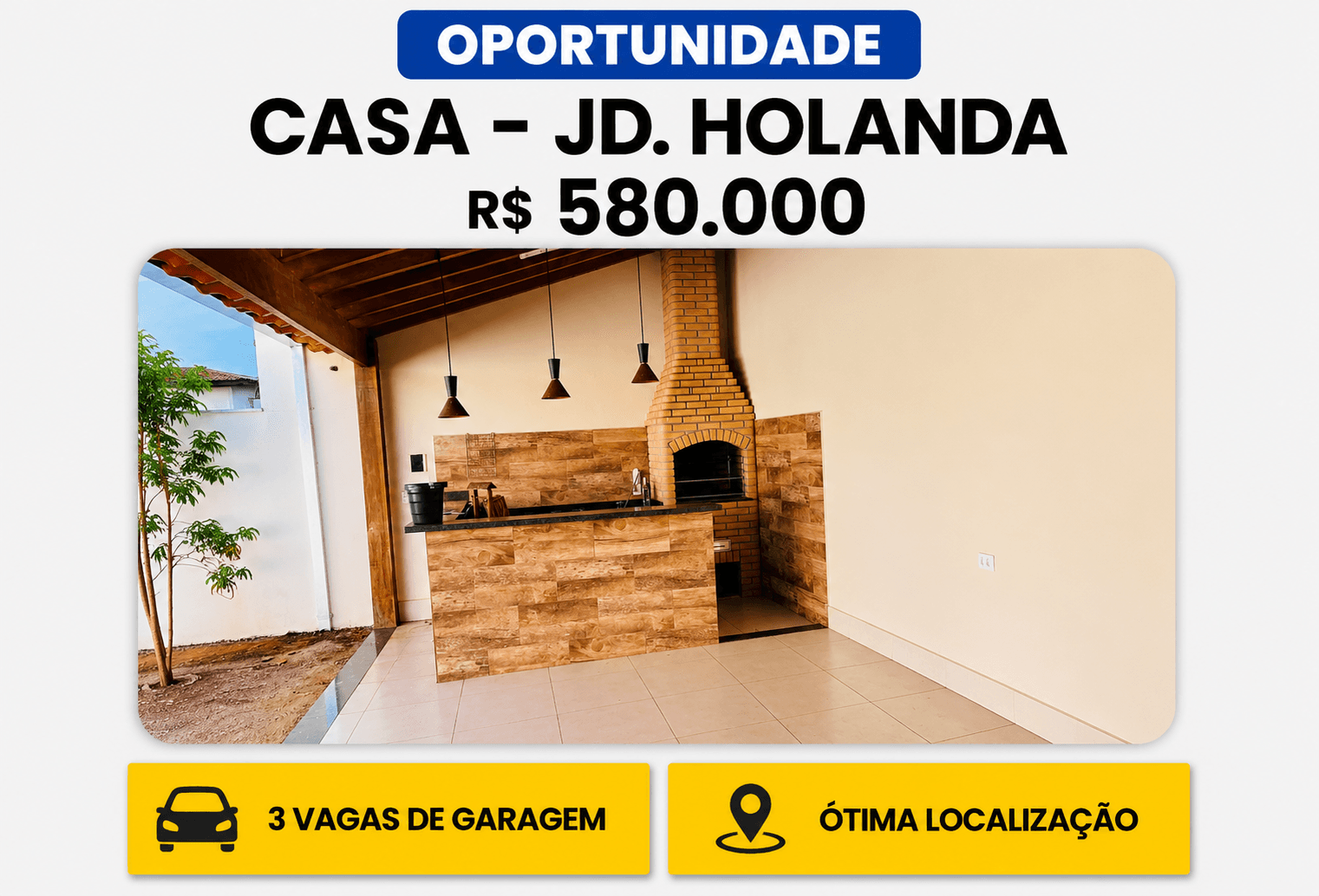 Casa em Jardim Holanda - Uberlândia